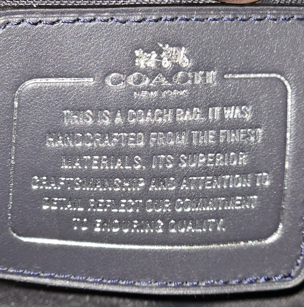 Coach Crosby Floral Rivets Mini Tote - Picture 8 of 15